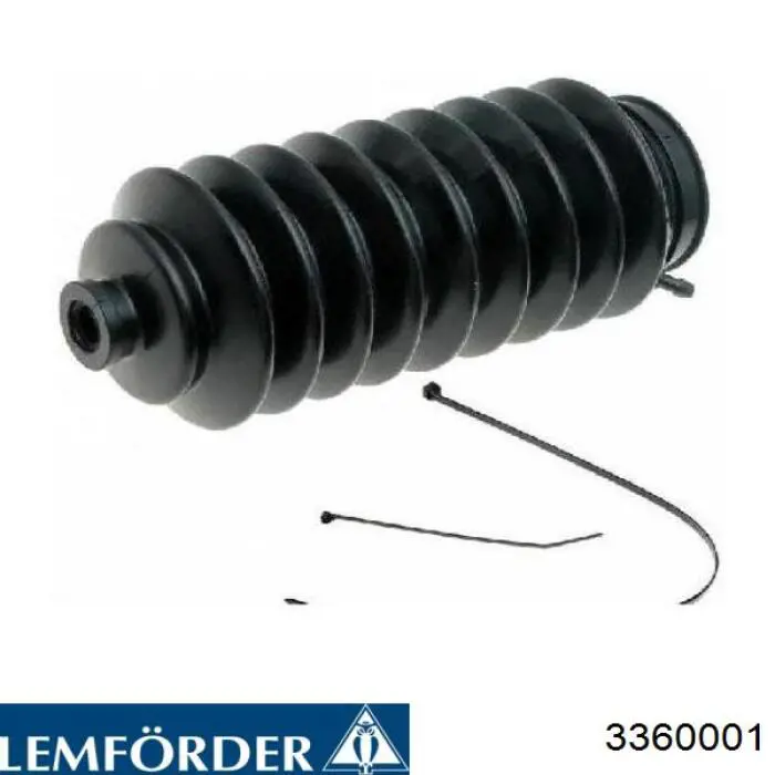 Compre 3360001 Lemforder Bota de proteção do mecanismo de direção (de cremalheira)