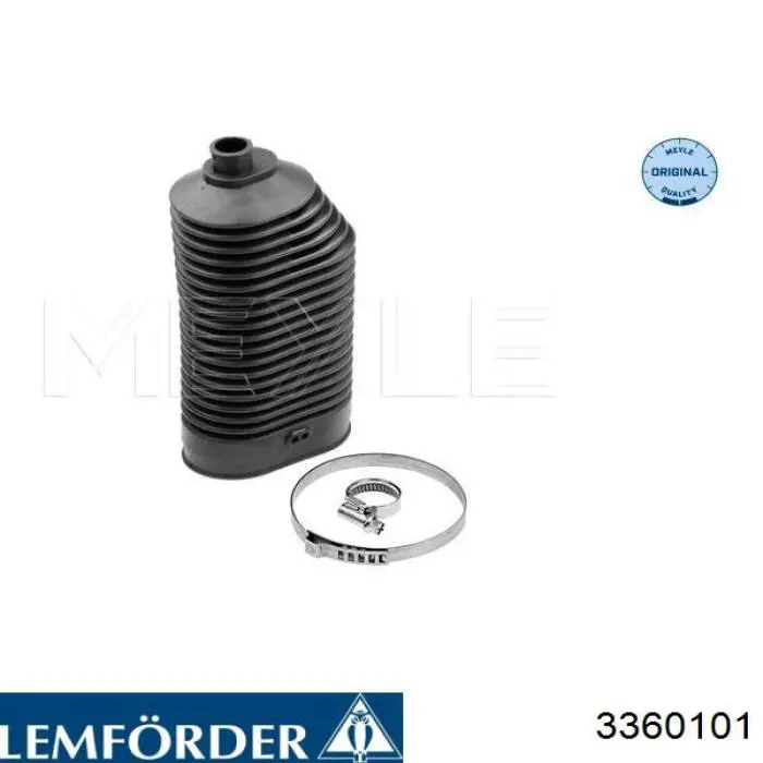 Bota de proteção esquerda do mecanismo de direção (de cremalheira) Lemforder 3360101 preço, a partir de 14,32 USD