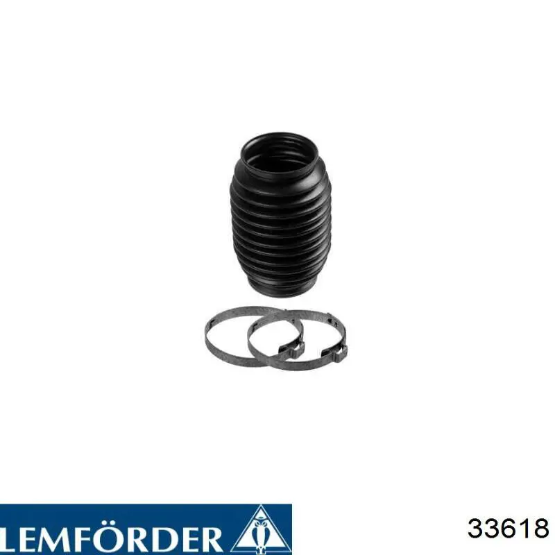 Compre 33618 Lemforder Bota de proteção do mecanismo de direção (de cremalheira)