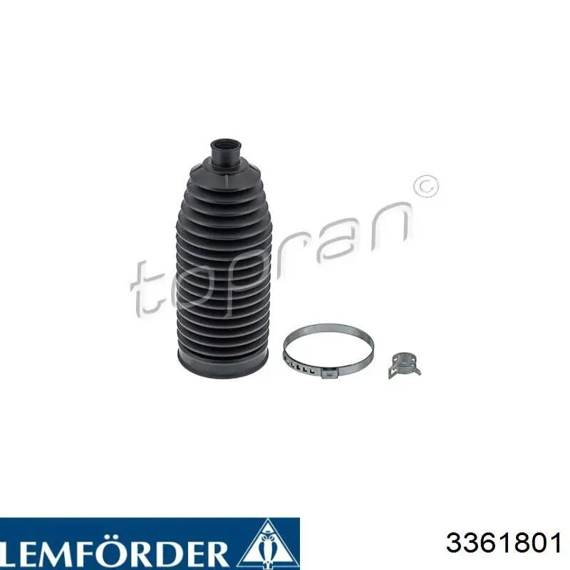 Compre 3361801 Lemforder Bota de proteção do mecanismo de direção (de cremalheira)
