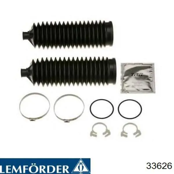 Compre 33626 Lemforder Bota de proteção do mecanismo de direção (de cremalheira)