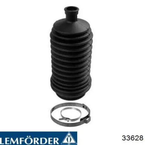 Bota de proteção do mecanismo de direção (de cremalheira) Lemforder 33628