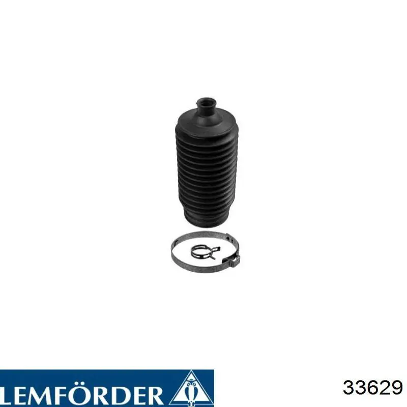 Bota de proteção do mecanismo de direção (de cremalheira) 33629 Lemforder