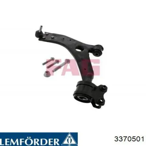 Compre 3370501 Lemforder Braço oscilante inferior esquerdo de suspensão dianteira