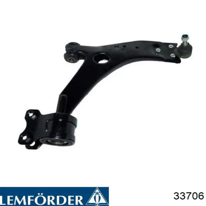 Compre 33706 Lemforder Braço oscilante inferior direito de suspensão dianteira