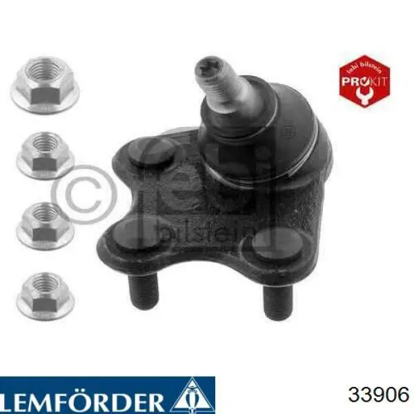 Suporte de esfera inferior direito Lemforder 33906