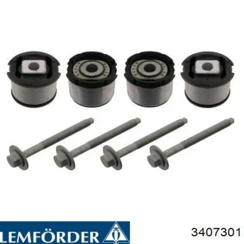 Compre 3407301 Lemforder Bloco silencioso de viga traseira (de plataforma veicular)