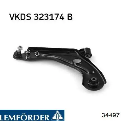 Compre 34497 Lemforder Montante de estabilizador dianteiro
