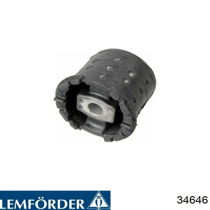 Bloco silencioso de viga traseira (de plataforma veicular) 34646 Lemforder