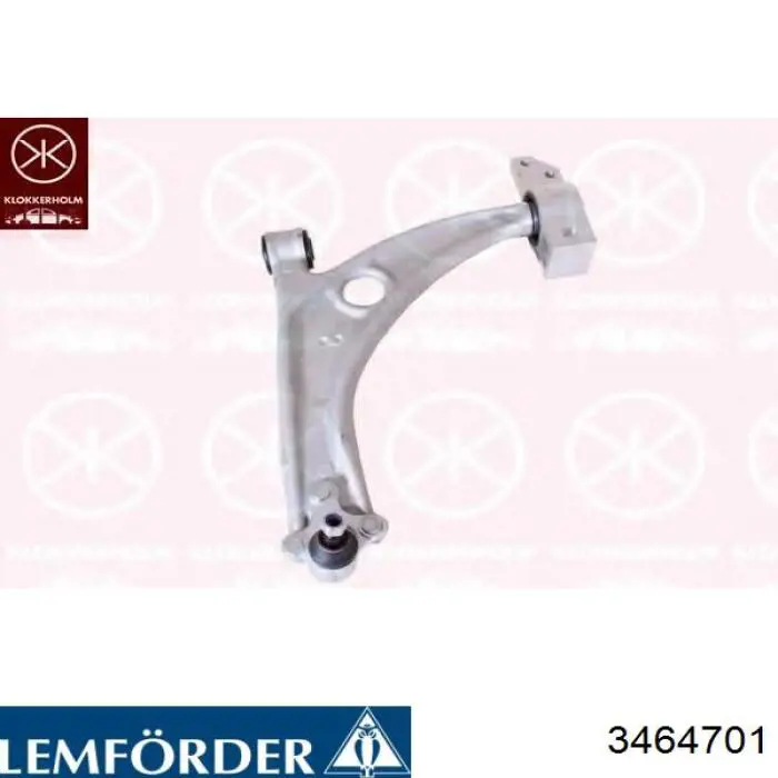Compre 3464701 Lemforder Braço oscilante inferior esquerdo/direito de suspensão dianteira