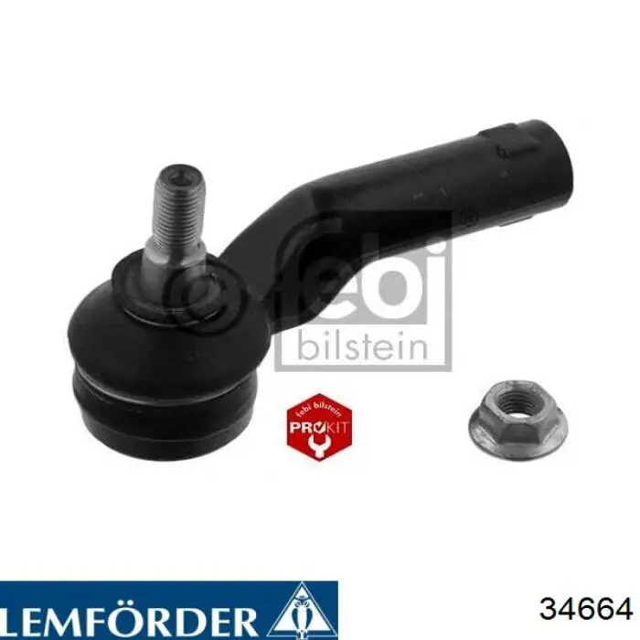 Compre 34664 Lemforder Ponta externa da barra de direção