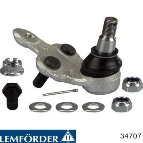 Suporte de esfera inferior direito 34707 Lemforder