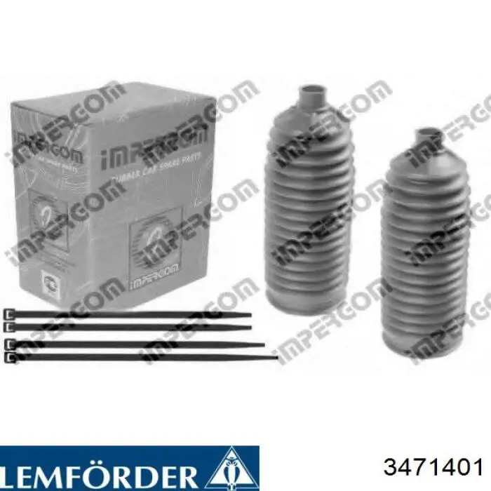 Compre 3471401 Lemforder Bota de proteção do mecanismo de direção (de cremalheira)
