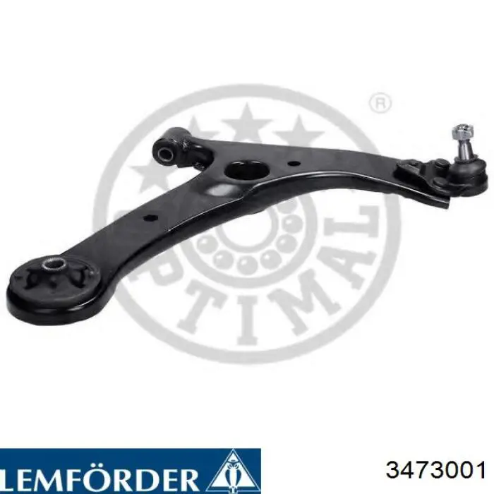 Compre 3473001 Lemforder Braço oscilante inferior direito de suspensão dianteira