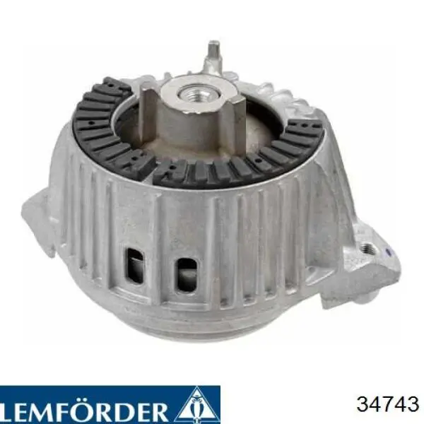 Coxim (suporte) esquerdo de motor Lemforder 34743 preço, a partir de 125,05 USD