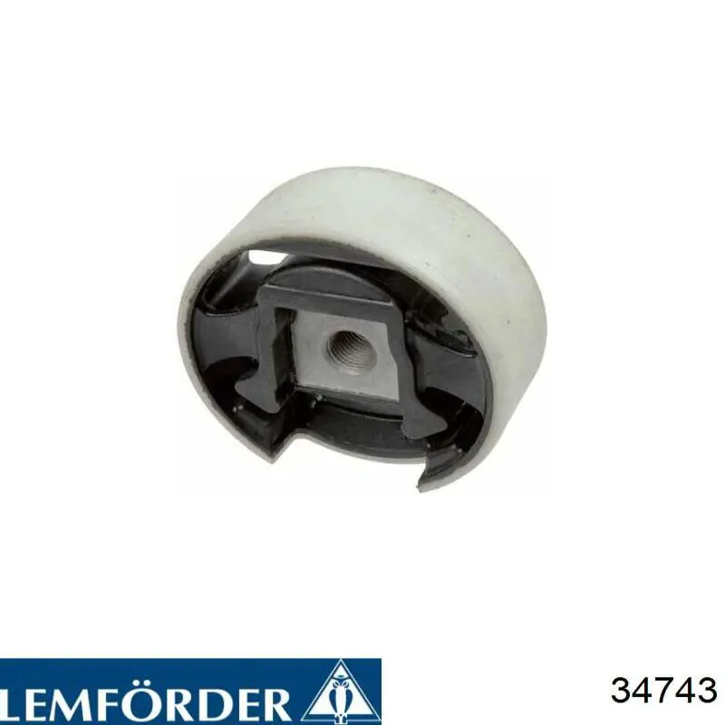 Coxim (suporte) esquerdo de motor 34743 Lemforder