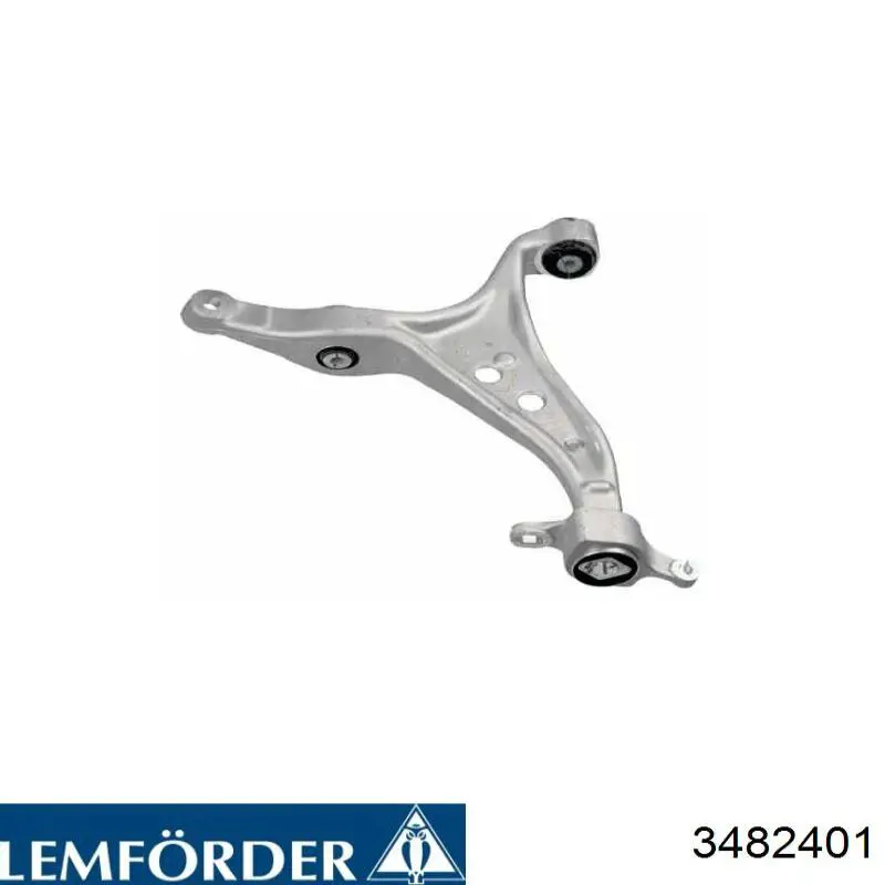 Compre 3482401 Lemforder Braço oscilante inferior direito de suspensão dianteira