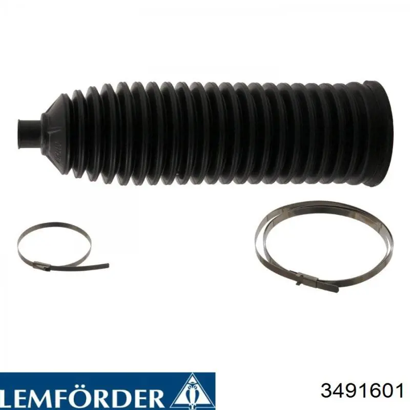 Bota de proteção esquerda do mecanismo de direção (de cremalheira) Lemforder 3491601 preço, a partir de 9,52 USD