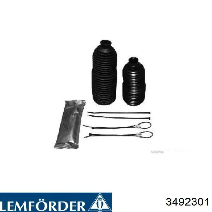 Bota de proteção direita do mecanismo de direção (de cremalheira) Lemforder 3492301 preço, a partir de 9,02 USD