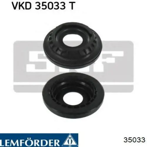 Bloco silencioso dianteiro do braço oscilante superior 35033 Lemforder