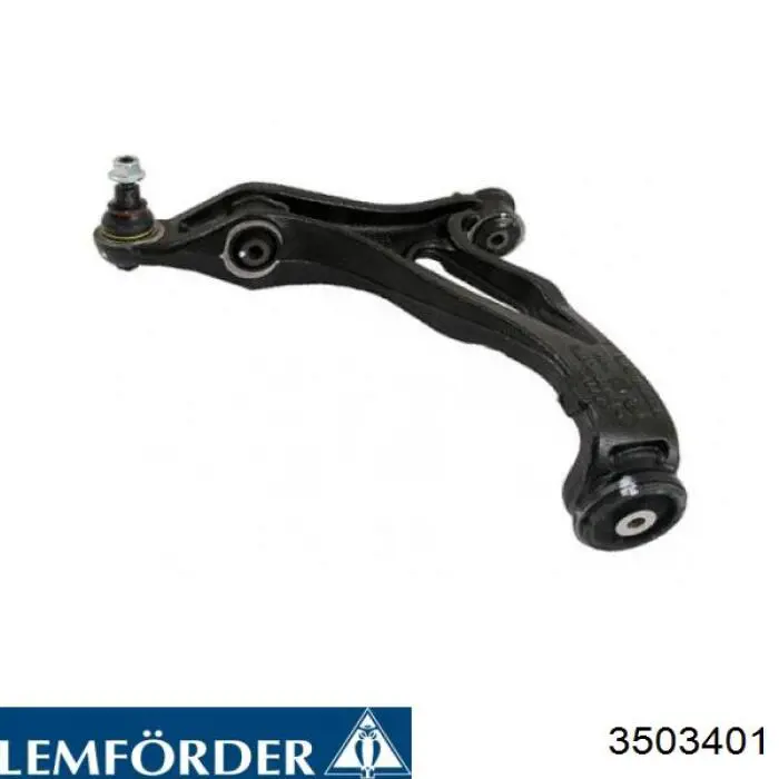 Compre 3503401 Lemforder Bloco silencioso dianteiro do braço oscilante inferior