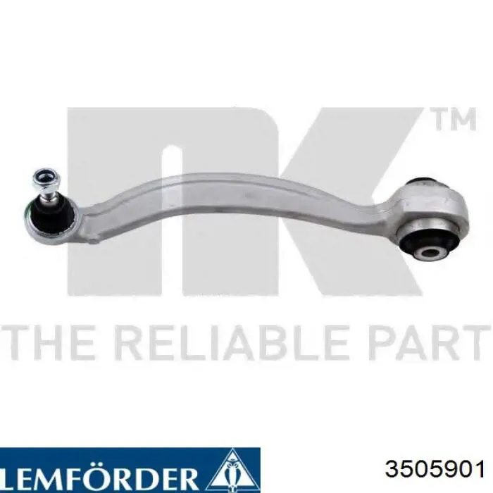 Braço oscilante inferior esquerdo de suspensão dianteira Lemforder 3505901 preço, a partir de 76,23 USD
