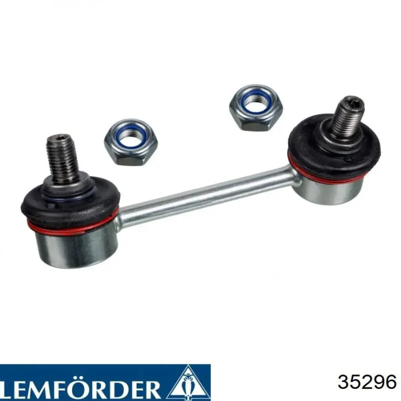 Compre 35296 Lemforder Montante esquerdo de estabilizador traseiro