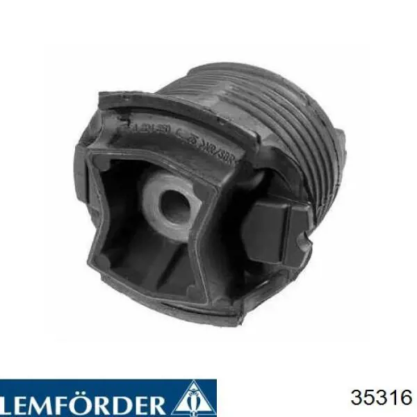 Bloco silencioso (coxim) de viga dianteira (de plataforma veicular) 35316 Lemforder