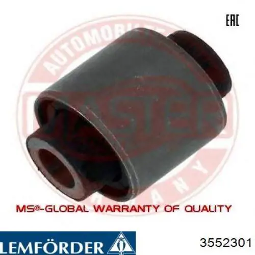 Compre 3552301 Lemforder Bloco silencioso do braço oscilante superior traseiro