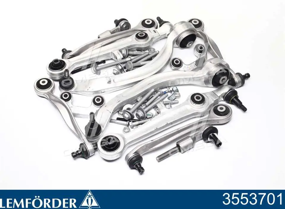 Kit de braços oscilantes de suspensão dianteira Lemforder 3553701 preço, a partir de 381,57 USD