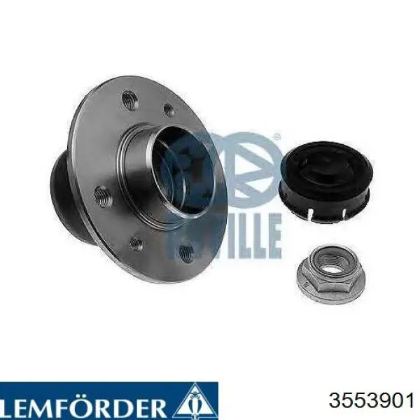 Compre 3553901 Lemforder Bloco silencioso do braço oscilante superior traseiro