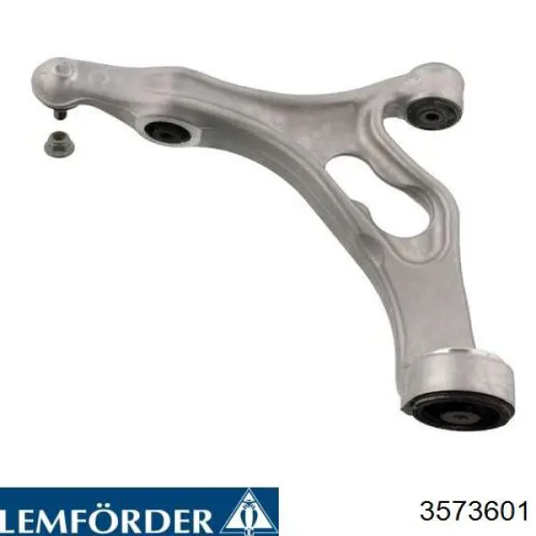 Compre 3573601 Lemforder Braço oscilante inferior esquerdo de suspensão dianteira