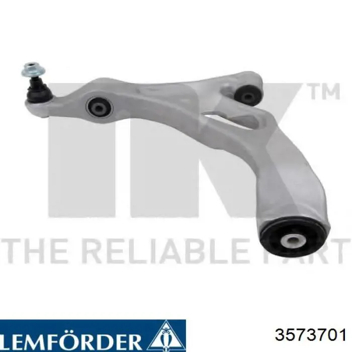 Compre 3573701 Lemforder Braço oscilante inferior direito de suspensão dianteira