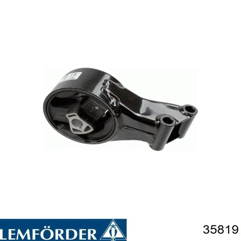 Coxim (suporte) traseiro de motor 35819 Lemforder