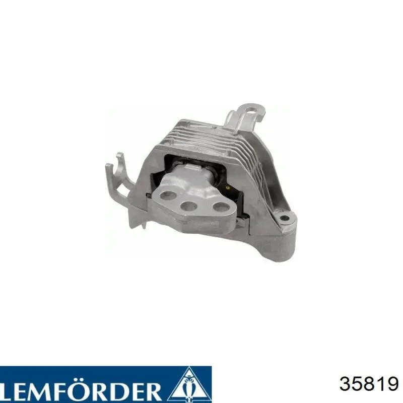 Coxim (suporte) traseiro de motor Lemforder 35819