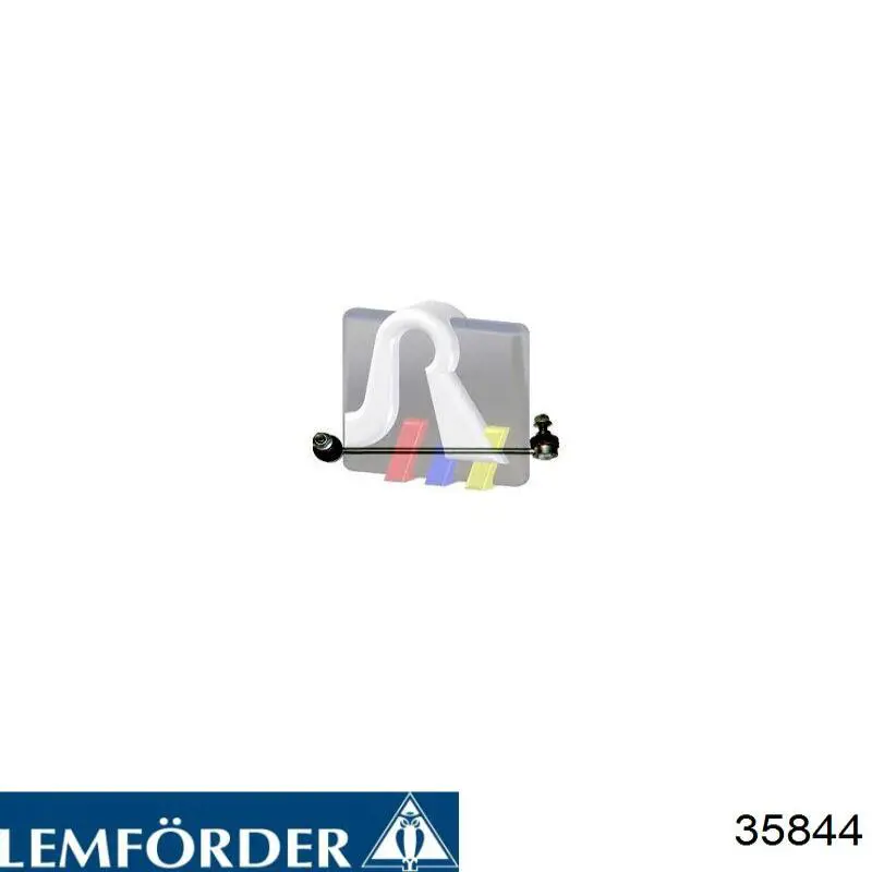 Montante esquerdo de estabilizador dianteiro Lemforder 35844 preço, a partir de 11,55 USD