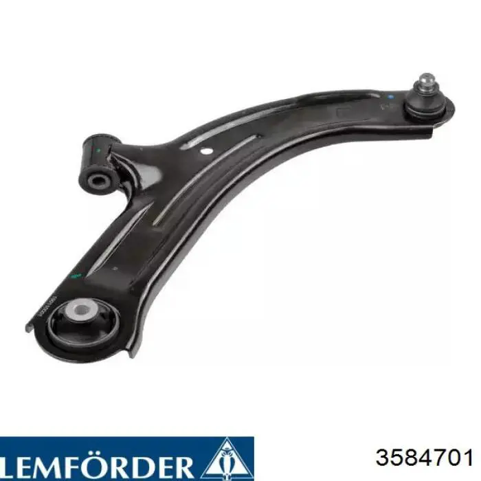 Braço oscilante inferior direito de suspensão dianteira Lemforder 3584701 preço, a partir de 49,57 USD