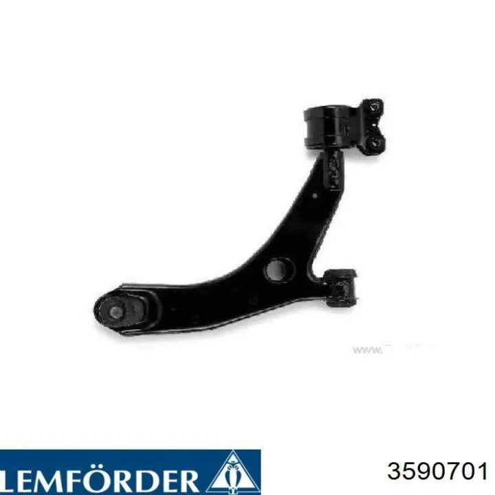Compre 3590701 Lemforder Braço oscilante inferior direito de suspensão dianteira