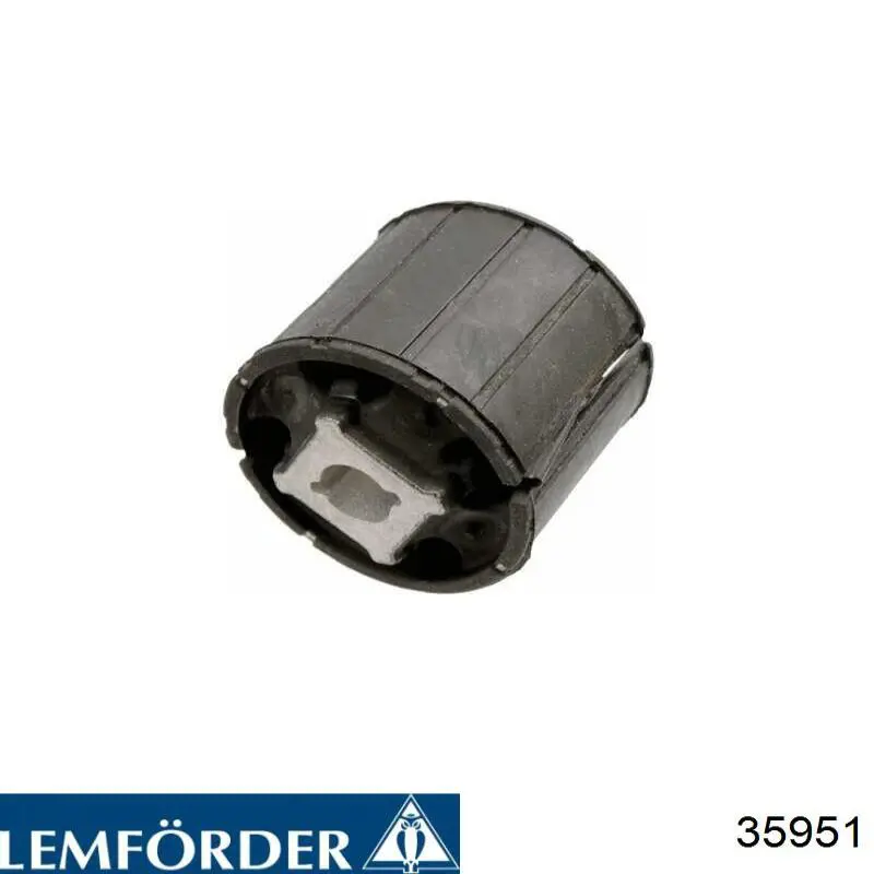 Bloco silencioso de viga traseira (de plataforma veicular) 35951 Lemforder