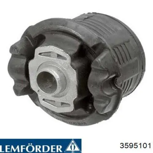 Compre 3595101 Lemforder Bloco silencioso de viga traseira (de plataforma veicular)