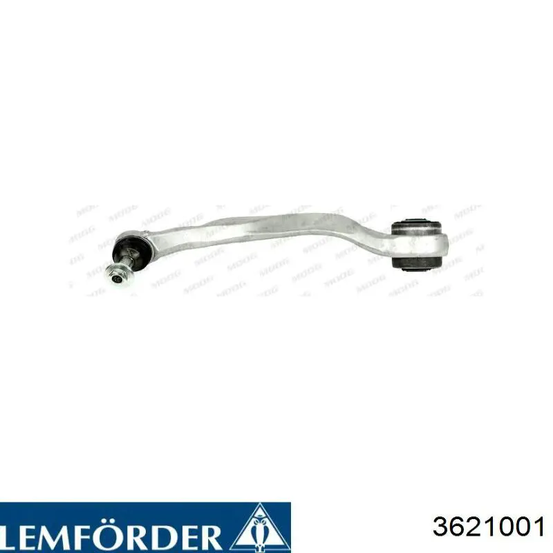 3621001 Lemforder Braço oscilante inferior esquerdo de suspensão dianteira