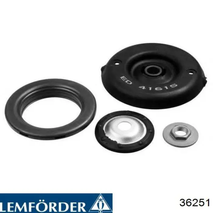 Braço oscilante superior direito de suspensão traseira 36251 Lemforder