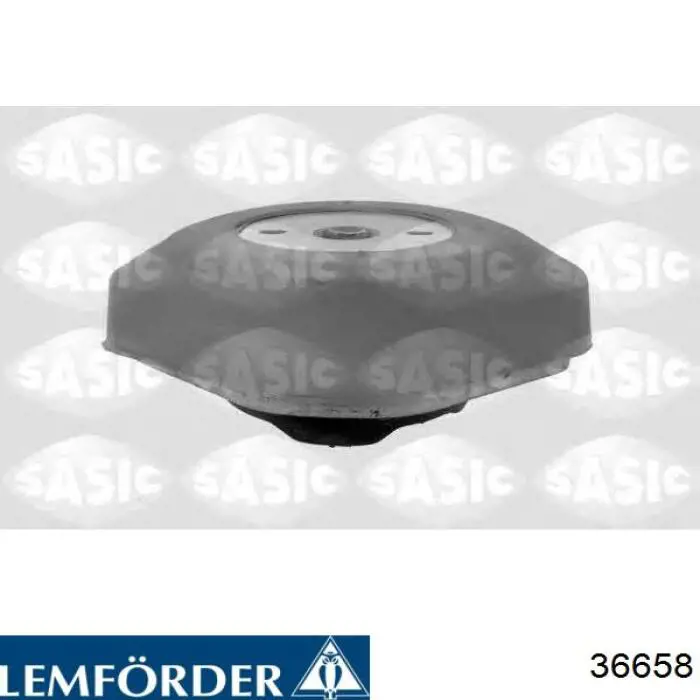 Coxim direito de transmissão (suporte da caixa de mudança) 36658 Lemforder
