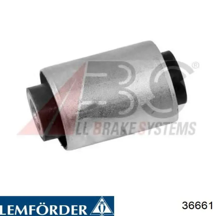 Bloco silencioso (coxim) de viga dianteira (de plataforma veicular) 36661 Lemforder