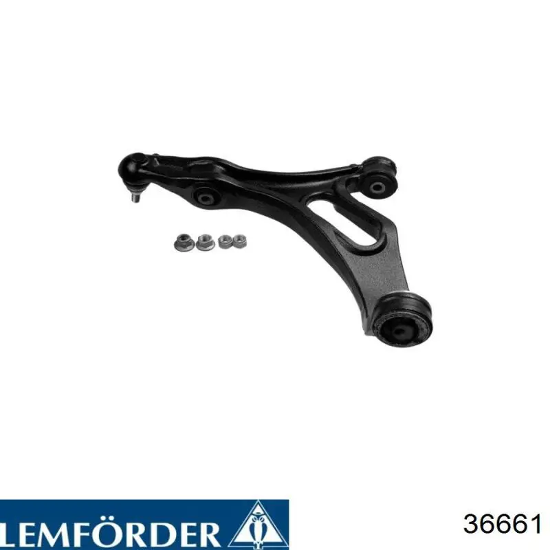 Compre 36661 Lemforder Bloco silencioso (coxim) de viga dianteira (de plataforma veicular)