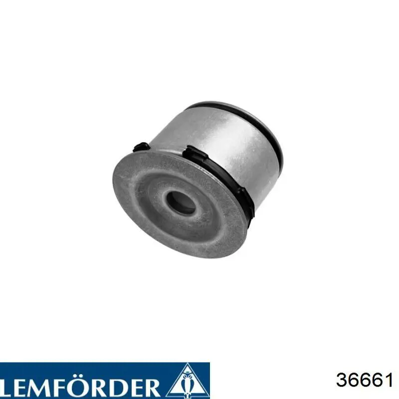 Bloco silencioso (coxim) de viga dianteira (de plataforma veicular) 36661 Lemforder
