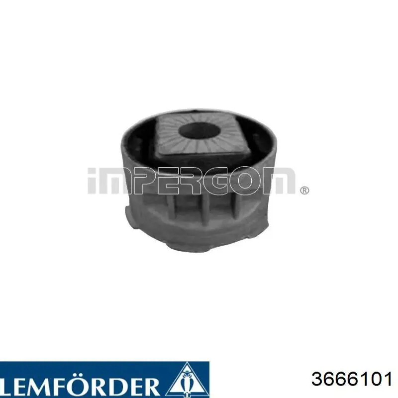 Compre 3666101 Lemforder Bloco silencioso (coxim) de viga dianteira (de plataforma veicular)