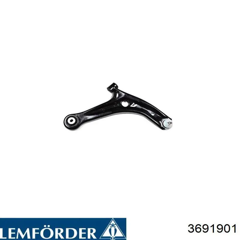 Compre 3691901 Lemforder Braço oscilante inferior direito de suspensão dianteira
