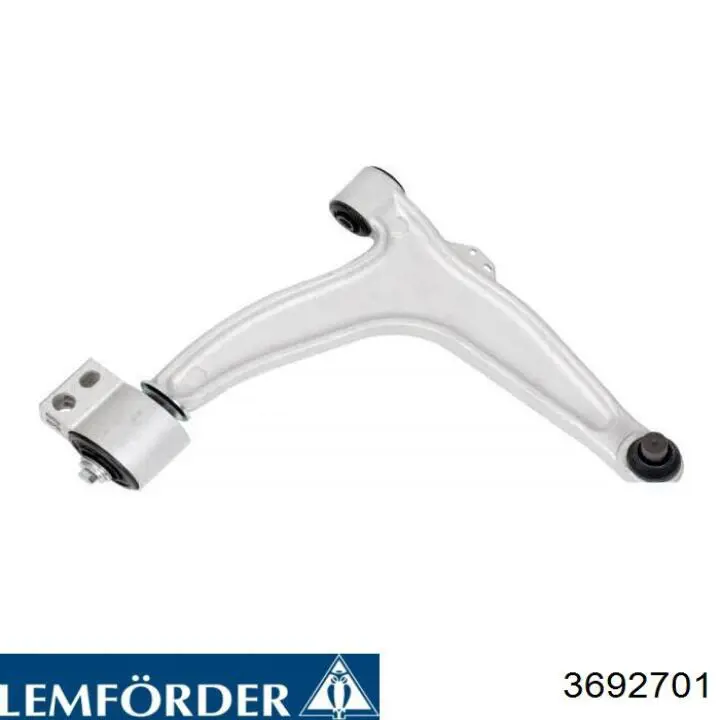 Compre 3692701 Lemforder Braço oscilante inferior direito de suspensão dianteira
