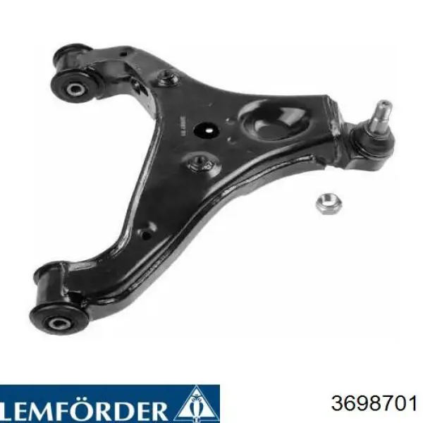 Braço oscilante inferior direito de suspensão dianteira Lemforder 3698701 preço, a partir de 112,80 USD